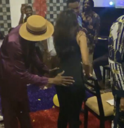 Omashola was seen Spanking A Lady’s Ass
