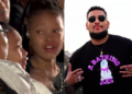 Rapper AKA’s Daughter Breaks Down In Tears At Her Father’s Memorial Service (Video)