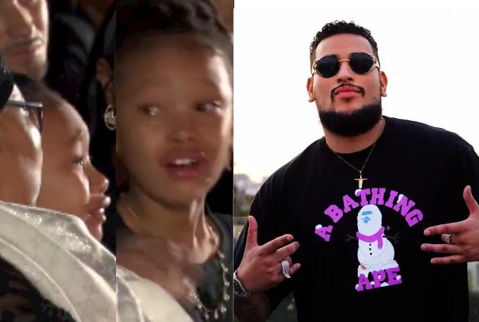 Rapper AKA’s Daughter Breaks Down In Tears At Her Father’s Memorial Service (Video)