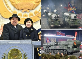 North Korea Shows Off Largest-Ever Number Of Nuclear Missiles At Night Time Parade (Photos)