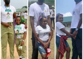Tallest And Shortest Corps Members Fall In Love After Meeting At NYSC Orientation Camp