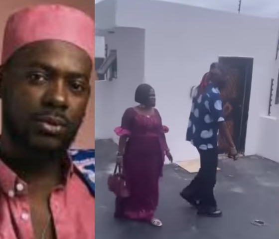 Singer Adekunle Gold Gifts His Mum A House (Video)