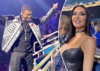 Usher Serenades Kim Kardashian During Concert In Las Vegas (Videos)