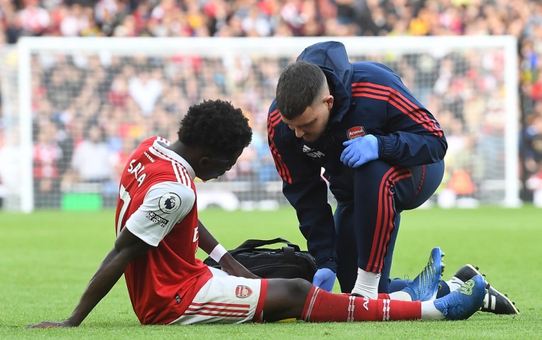 Mikel Arteta Gives Update On Bukayo Saka's Injury