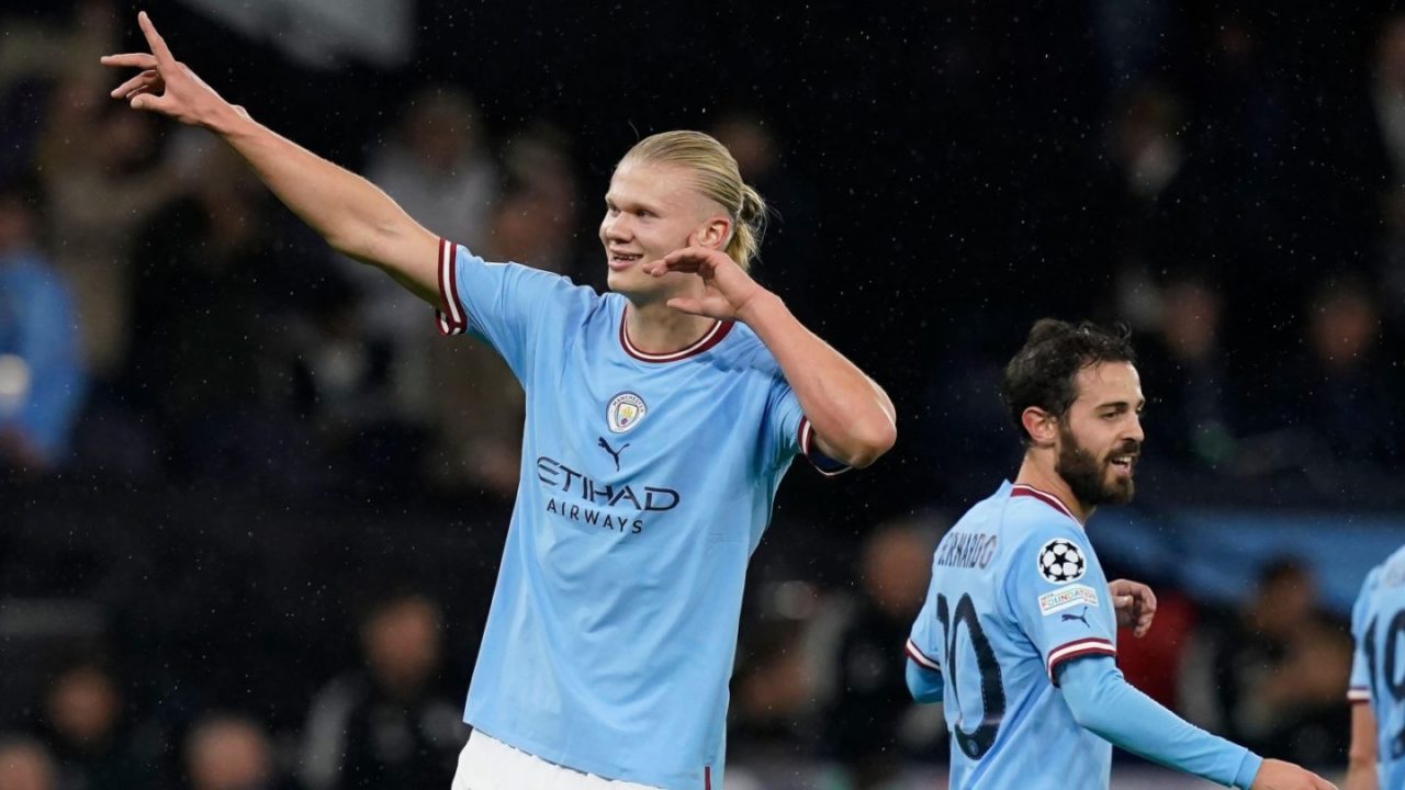 Erling Haaland Equals Drogba's Champions League Record