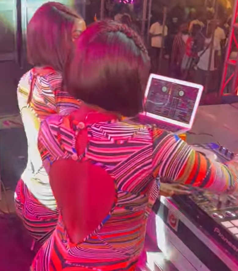 Wannixhandi Performs, Tweks at Mainland Black Party (VIDEO)