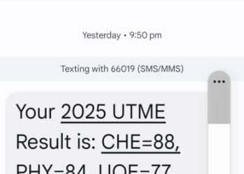 JAMB 2025 RESULTS: Board Releases Results for underage students