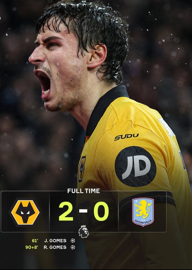 Shock at Molineux — Wolves Upset Villa and Shake Up the Premier League 1 1772233854679