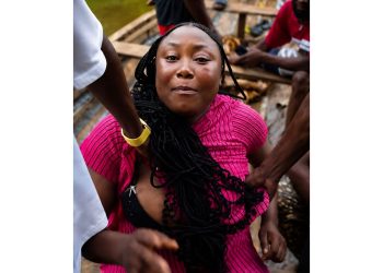 i threw my 5-year old son into the river because ……..Woman Explains