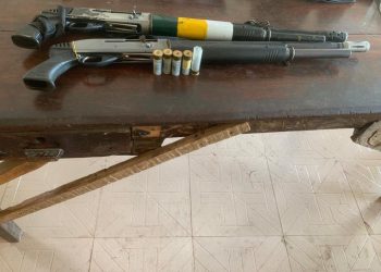 Police arrests armed robbery suspects ,recovers firearms in Oyo state