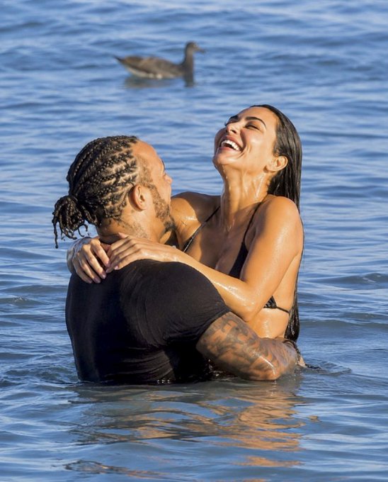 Kim kardashian and Lewis Hamilton Get Steamy in Ocean 1 20260621 204111