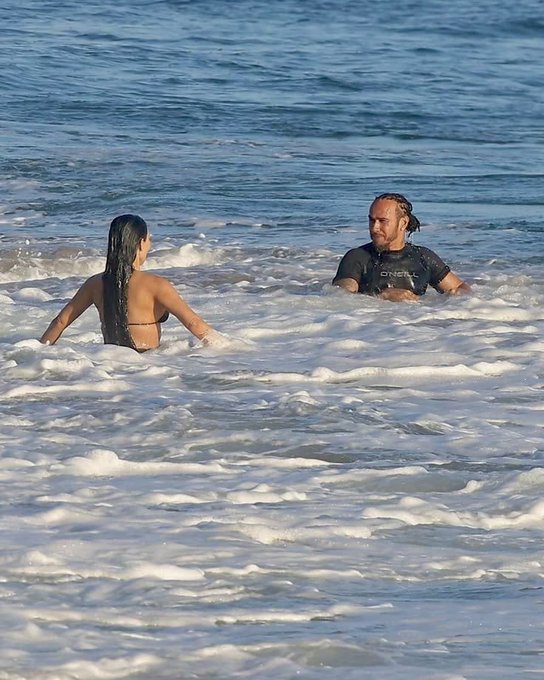 Kim kardashian and Lewis Hamilton Get Steamy in Ocean 2 20260621 204303