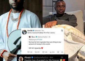 Davido gifts fan 15M for Doing this