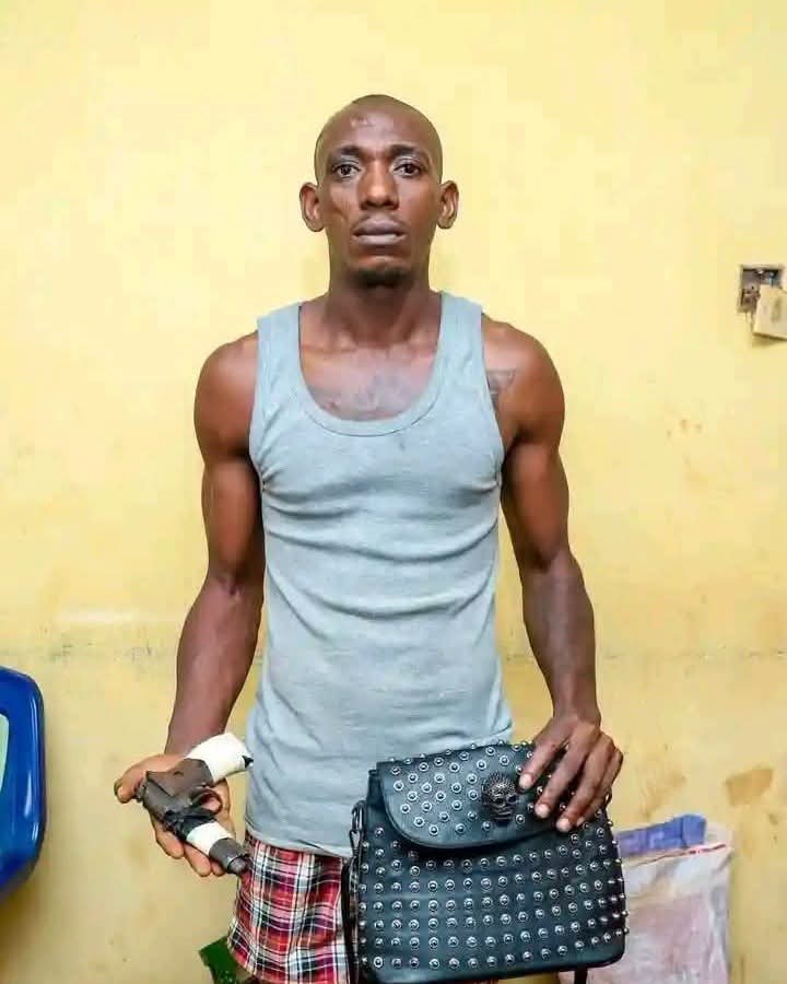 Armed non-student arrested with pistol in Kogi - says it's for safety 2 FB IMG 1782336789419