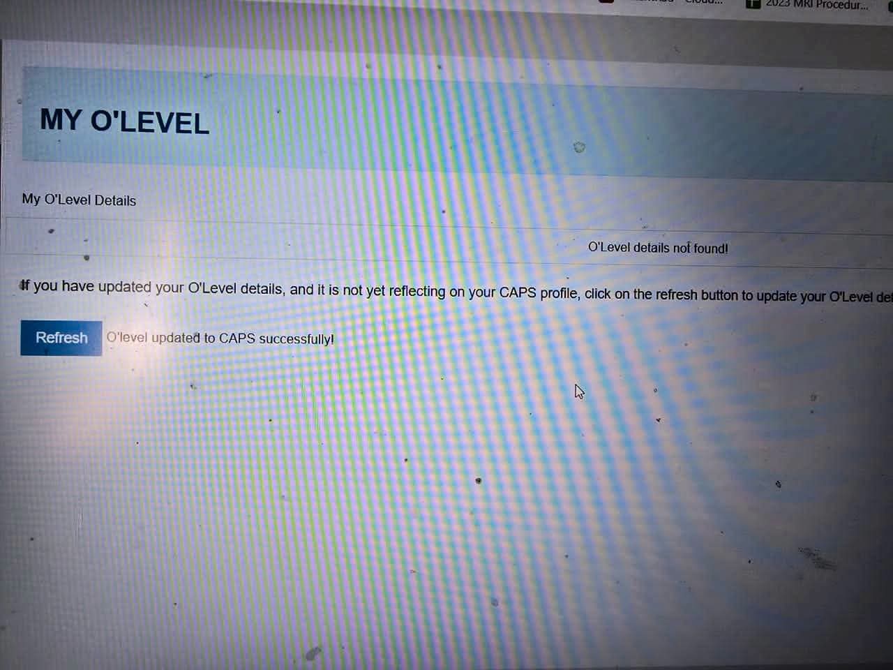 Do this if you see "O'Level not found" on your Jamb caps 2 FB IMG 1782678486107