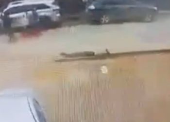VIDEO:  Gunmen Abduct Middle-aged Woman In Brazen Daytime Operation In Busy Benin Market