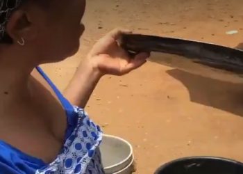 VIDEO: Actress Moyo Lawal reportedly ventures into the Akara Business amid First Lady Remi Tinubu’s remarks