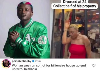 Married at 19, Divorced at 24 – Regina Daniel vibes at video (Portable reacts : Woman wey run Comot for billionaire house)