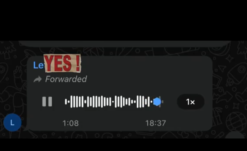 you can bill at any time - Lady shares surprising voice message her friend got from her talking stage (AUDIO for m@ture minds) 1 VN