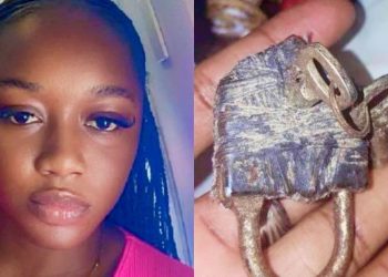 I saw this padlock: A Nigerian lady has opened up about an item she discovered in her grandmother’s room that left her fright£ned.