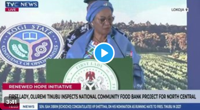 VIDEO: “I want to appeal to our young people in the entertainment industry ...... Remi Tinubu request Burna boy, Davido to assist in helping the poor 1 Screenshot 20260711 2112322
