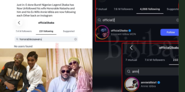 2Baba Unfollows Natasha After Abuja Club Drama, Reportedly Follows Annie Again