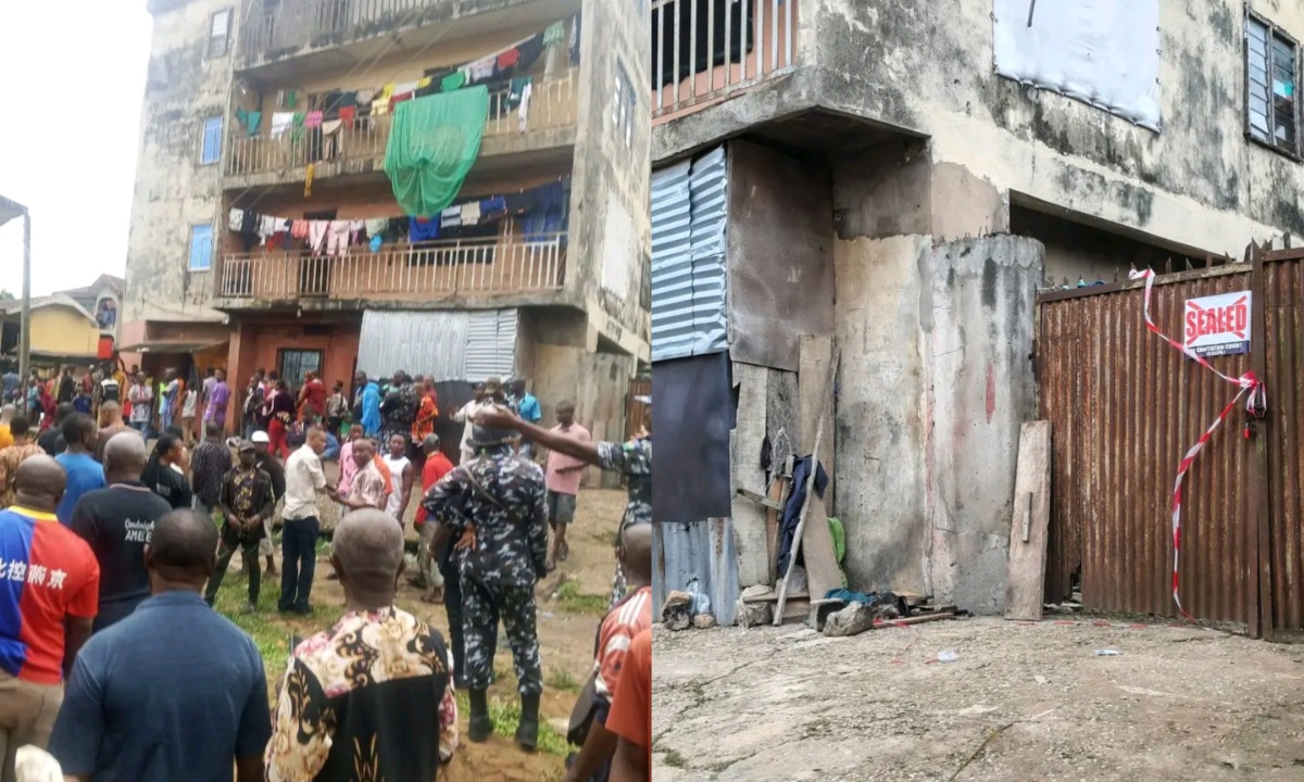 Two youths drown inside underground sewage during evacuation in Aba 1 two youths drown inside underground sewage during evacuation in Aba