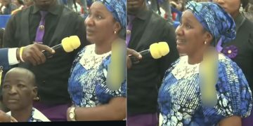 Woman Breaks Down in Tears, Begs Apostle Johnson Suleman to Save Her Husband During Emotional Church Service