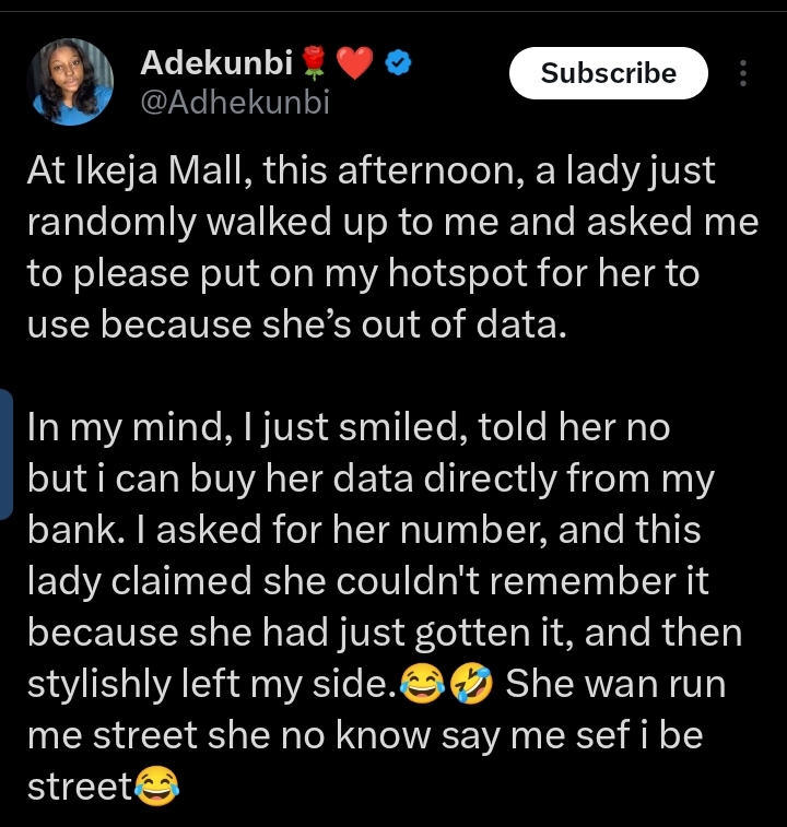 she walked up to me and .. - Woman recounts encounter at Ikeja City Mall 2 Screenshot 20260814 224931