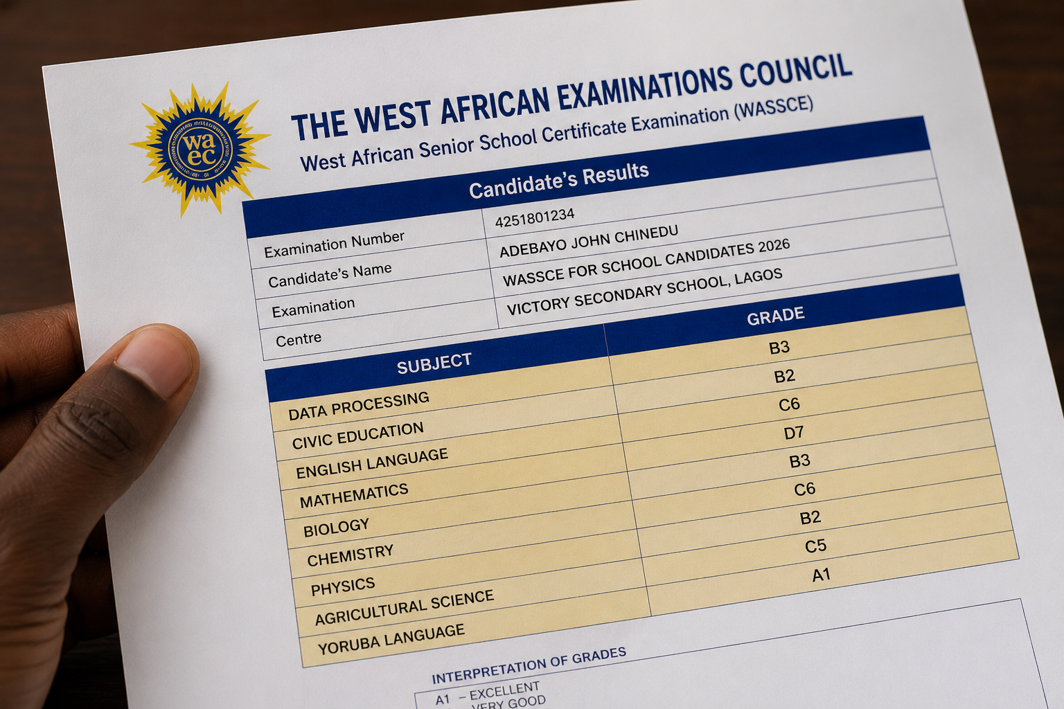 Effect of D7 on WAEC Result: Will It Affect Admission in 2026? 1 Effect of D7 on WAEC Result: Will It Affect Admission in 2026?