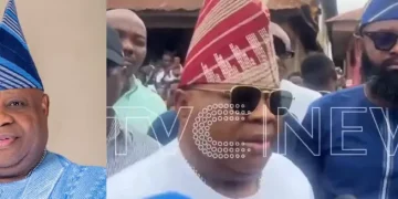 Osun State Elections: Gov Adeleke Speaks after casting his Vote 5 Governor Adeleke speaks to the press after casting his vote in Ede, Osun State