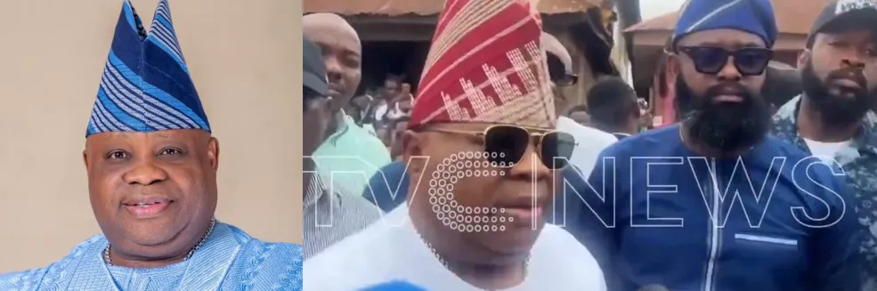 Osun State Elections: Gov Adeleke Speaks after casting his Vote 1 Governor Adeleke speaks to the press after casting his vote in Ede, Osun State