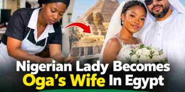 Nigerian Lady Serving as Housemaid in Egypt Becomes Oga’s Wife, Celebrates New Status