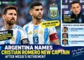 Argentina Names New Captain After Lionel Messi’s Retirement